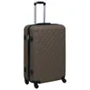 vidaXL Hard Shell Trolley Set 3 ks. Hnědý ABS Náhled obrázku produktu 2