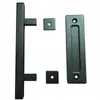 Poignée de porte coulissante noir mat, style rétro et loft Voir les images du produit 2