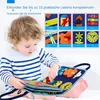 Plstená tabuľa Busy Board vzdelávacia hračka pre deti, Náhľad obrázku produktu 2