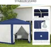 Outsunny Pavillon 4x3m Sechseckig Wasserabweisend Stabil Produktbild-Vorschau 6