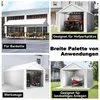 TRMLBE Prístrešok na auto 3x6 m Stanová garáž s Náhľad obrázku produktu 7