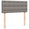 "2024"cloris Boxspringbett mit Matratze Taupe 120x190 cm Produktbild-Vorschau 8