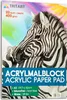 Tritart Acryl-Papier A3 400g/m2 | Malblock für Acrylfarben Produktbild-Vorschau 1