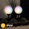 LUMILED 4er Set Solar LED Kugelleuchte für außen Garten mit Produktbild-Vorschau 4