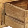 Mobile TV 120x35x45 cm in legno massiccio di mango Anteprima dell’immagine prodotto 9