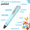 Fleau Kids 3D Pero Startovací Sada Modrý L - 36m Filamentu Náhled obrázku produktu 3