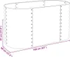 vidaXL Garten-Hochbeet 160x80x81 cm Verzinkter Stahl Grau Produktbild-Vorschau 8