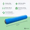6 x Stretchfolie 50cm 2,5kg 23my blau Produktbild-Vorschau 3