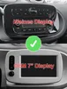 Autoradio Android 9 Zoll 64GB per Smart Fortwo & Forfour Anteprima dell’immagine prodotto 2