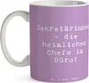 Mr. & Mrs. Panda Kaffeebecher Spruch Sekretärin Chefin - Produktbild-Vorschau 3
