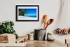 Bild 30x20 MDF-Rahmen Wandkunst Palme, Meer, Landschaft Produktbild-Vorschau 2