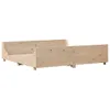 Massivholzbett ohne Matratze 180x200 Kiefernholz Produktbild-Vorschau 1