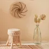 Beistellhocker Modell Macrame - natur - Kiefer - D32 x H42 Produktbild-Vorschau 2