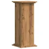 vidaXL Support pour plantes Artisan-Chêne 33x33x80 cm Bois Voir les images du produit 1