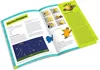 An open book showing instructions for crafts and educational content about astronomy. Náhled obrázku produktu