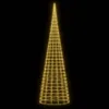 vidaXL Choinka LED na maszt 3000 LED ciepły biały 800 cm Podgląd zdjęcia produktu 3