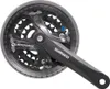 SHIMANO Acera FC-M361, Kurbelgarnitur, schwarz, Produktbild-Vorschau 3