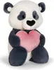 Nici-62610-Kuscheltier Love Panda mit Herz NICI GREEN-35cm Produktbild-Vorschau 1