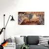 ARTland Wandbild, selbstklebend Safari Größe: 100x50 cm Produktbild-Vorschau 5