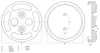 BGS technic Rubber Pad, 350 mm, 350 g Produktbild-Vorschau 2