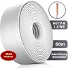 60m Aderleitung H07 V-K WS 1x1,5 mm² Weiß Einzelader Produktbild-Vorschau 2