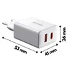 Echos 25W Dualport USB-C + USB-A Schnellladegerät | QC3.0, Produktbild-Vorschau 10