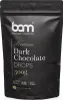 A dark pouch of dark chocolate drops. Produktbild-Vorschau
