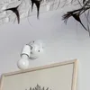 Porcelánové nástěnné svítidlo E27, kovový kloub, bílá Náhled obrázku produktu 8