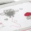 roba Berceau 2 pcs, set de berceau 'Adam & Eule', literie Voir les images du produit 3