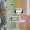 Pneumatický míchadlo pro barvy, s nastavitelným upínacím Náhled obrázku produktu 3