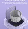 8L faltbare Waschmaschine, Mini-Waschmaschine, kleine Produktbild-Vorschau 7