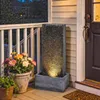 Outsunny Springbrunnen 2-stufig Gartenbrunnen mit LED Produktbild-Vorschau 9