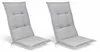 Beautissu 2er Set Hochlehner Set Base HL Sitzkissen, Produktbild-Vorschau 1