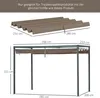 Zamienny dach do pergoli 2,85 x 2 m, wodoodporny, chowany Podgląd zdjęcia produktu 3