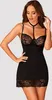 Obsessive - OB Raquelia chemise & thong black S/M Produktbild-Vorschau 6