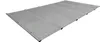 A gray pool cover is laid out on a white background. Produktbild-Vorschau