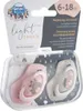 Canpol Babies Silikon Schnullerset Bonjour, 2er Pack, Rosa, Produktbild-Vorschau 3