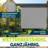 tillvex® Senkrechtmarkise 160x250 cm Grau für Außen- und Produktbild-Vorschau 8