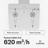 Hotte Klarstein, hotte inclinée, hotte silencieuse, hotte Voir les images du produit 3