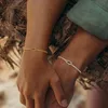 Armband Damen silberfarben mit Knoten – filigraner Produktbild-Vorschau 9