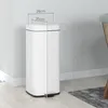 HOMCOM Mülleimer 30L Treteimer mit Deckel Fußpedal Produktbild-Vorschau 3