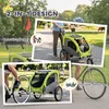 PawHut 2-in-1 Hundeanhänger für Fahrrad Hundebuggy für Produktbild-Vorschau 4