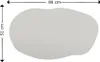 Skye Decor, Lossa - Black, zrcadlo, černé, 100 % MDF, 52 x Náhled obrázku produktu 8