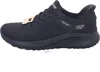 A black Skechers Bobs Squad Chaos women's sneaker is shown from the side against a white background. Produktbild-Vorschau