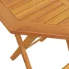 Skládací zahradní stůl Ø 60 x 75 cm masivní akáciové dřevo Náhled obrázku produktu 11