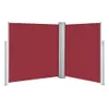 vidaXL Ausziehbare Seitenmarkise Rot 160 x 600 cm -  Produktbild-Vorschau 12