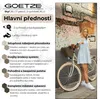 Goetze Style 26 Zoll City Bike, 43 cm ALU Rahmen, 3-Gang Produktbild-Vorschau 3