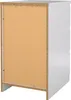 Commode NAIA Buffet Chevet pour boxspring Blanc brillant Voir les images du produit 8