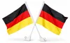 Deluxe Autofahne Deutschland 2er Set Auto Fanartikel Produktbild-Vorschau 1