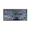 A neatly organized toolset laid out in a tray. Voir les images du produit
